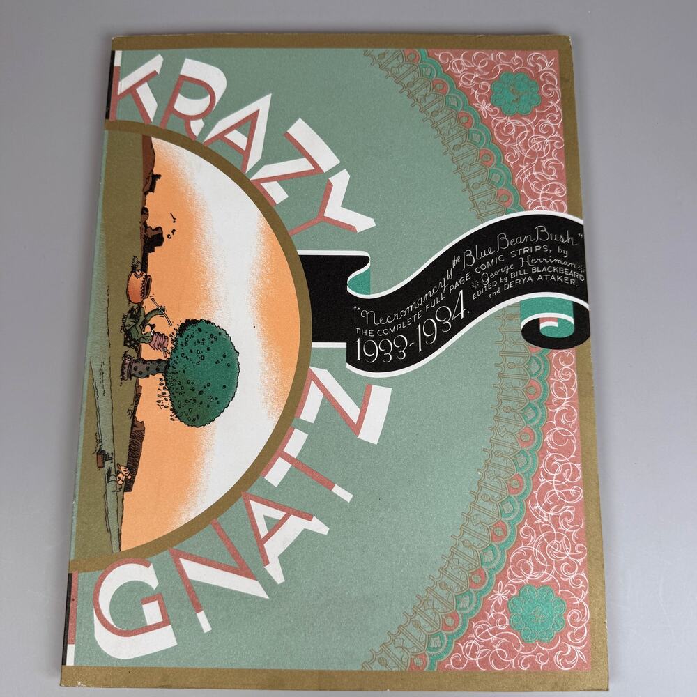 Krazy & Ignatz Necromancy by the Blue Bean Bush Comic Strips 1933 - 1934 Book